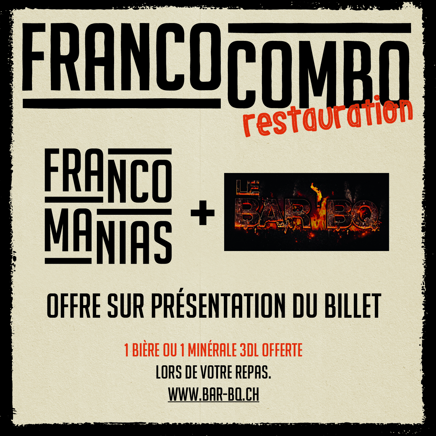 Franco'Combo Bar'BQ Bulle